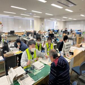 罹災証明発行支援業務の様子