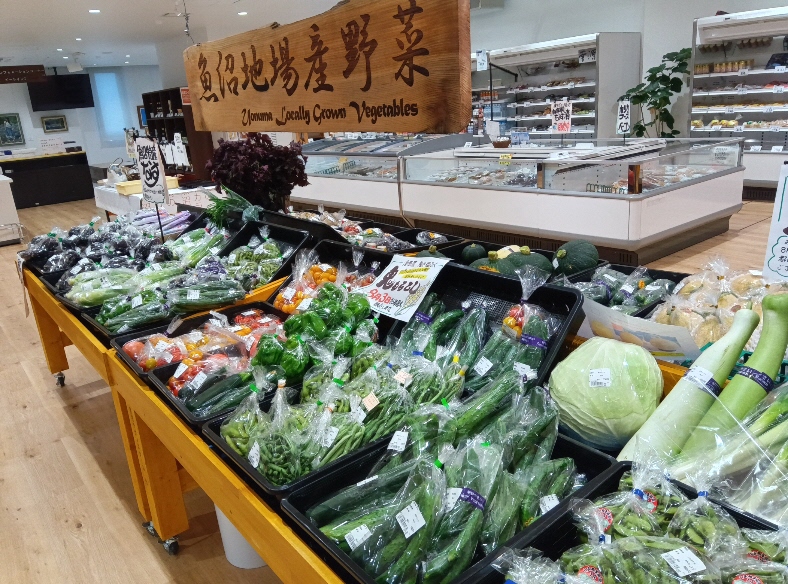 野菜販売ブース