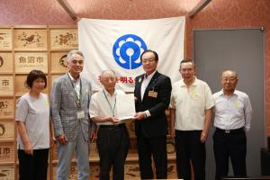 社会を明るくする運動総理大臣メッセージ伝達式