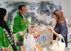 おいしい新潟フェアトップセールス