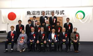 令和6年度褒賞授与式 集合写真