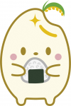 おにぎりを食べるうおぬまっち