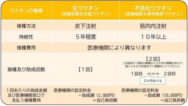 帯状疱疹一覧