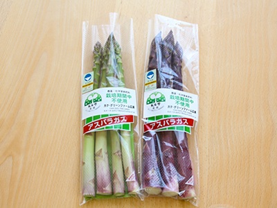 ガク・グリーンファーム広瀬_魚沼市産アスパラガス