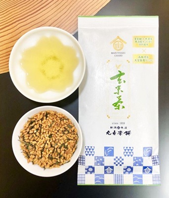 魚沼産コシヒカリ玄米茶【丸由茶舗】