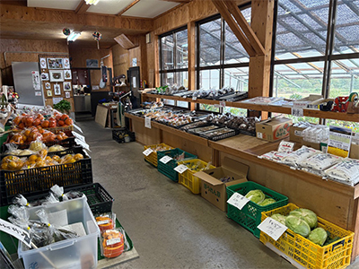 【直売所】ものずき村　店内