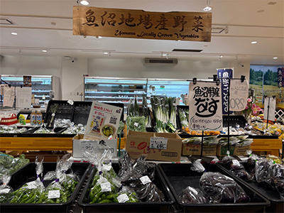 【直売所】まちの駅 魚沼　野菜