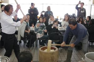 ベルモント市学生使節団歓迎式