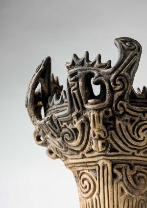 正安寺　下から