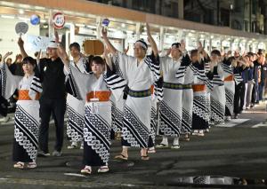 魚沼小出まつり 民謡流し