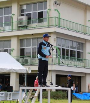 総合防災訓練市長挨拶