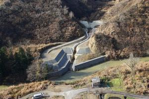 土木施工物件：南平アシ沢外砂防堰堤工事