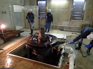 下水道施設の設備清掃