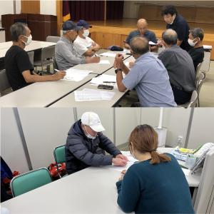会員との打合せ