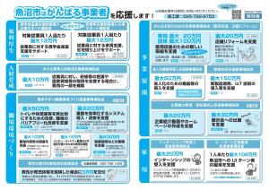 魚沼市はがんばる事業者を応援します！